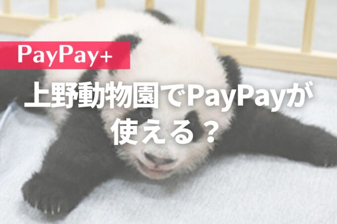 上野動物園でPayPayが使える？