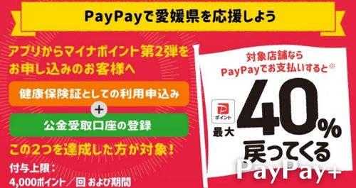 PayPayで愛媛県を応援しようキャンペーン！