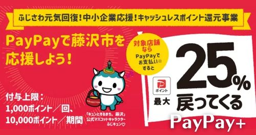 PayPayで藤沢市を応援しようキャンペーン